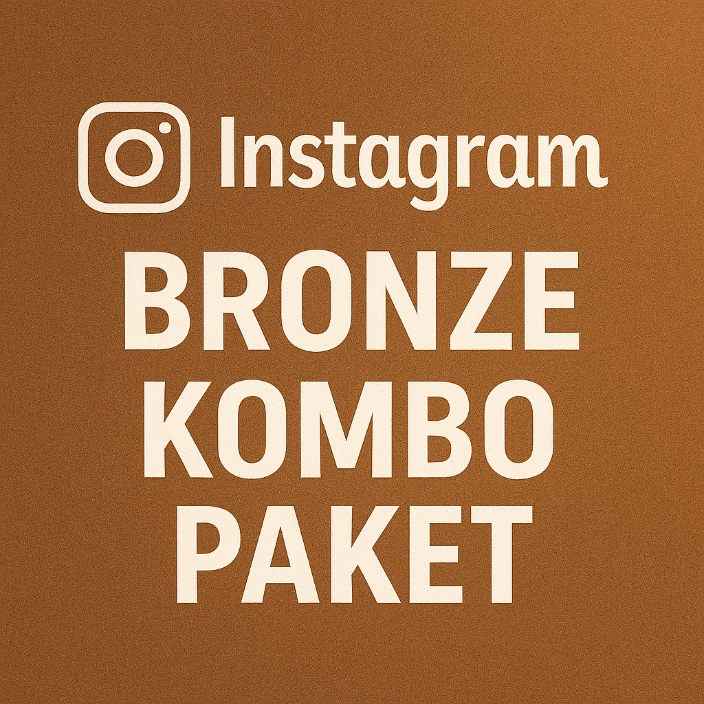 Instagram Bronze Kombo Paketi